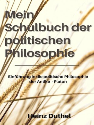 cover image of Mein Schulbuch der politischen Philosophie.